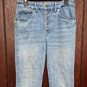 High Rise Light Blue Women's Jeans